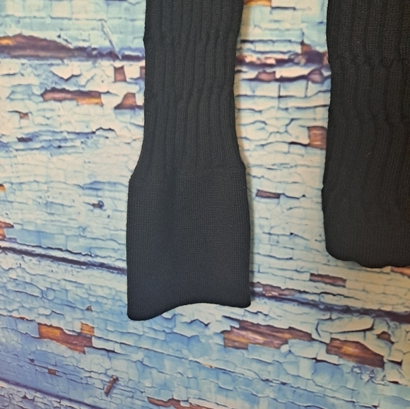 Clubmonaco Signature Ribbed Mock Neck Sweater SZ L - Picture 3 of 6